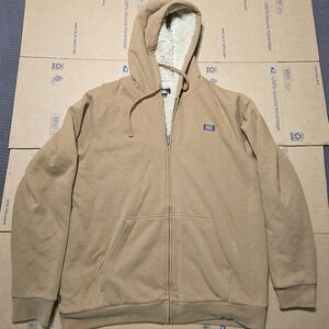 O'Neill Tan Hoodie with Logo Patch, Brown, XL (O1)